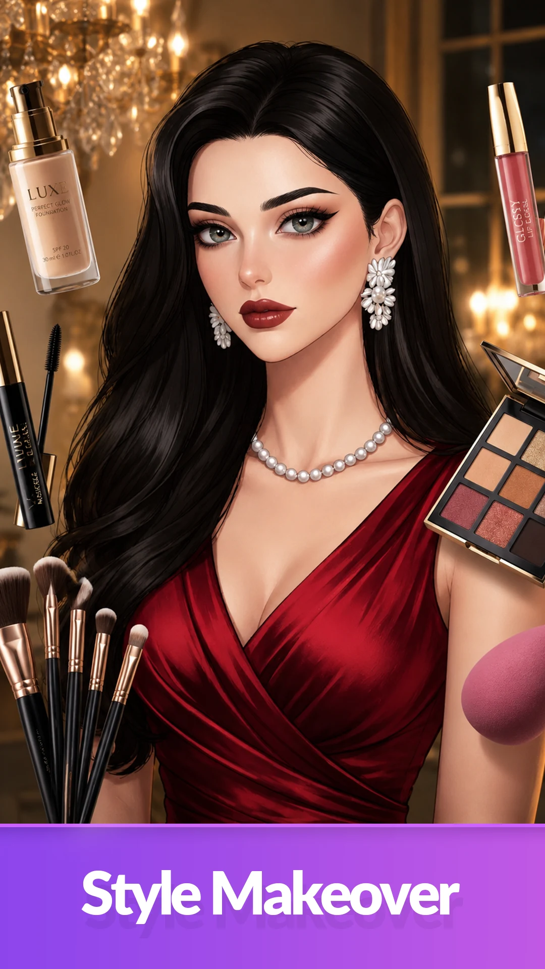 Skincare Time Makeup ASMR Game screenshot