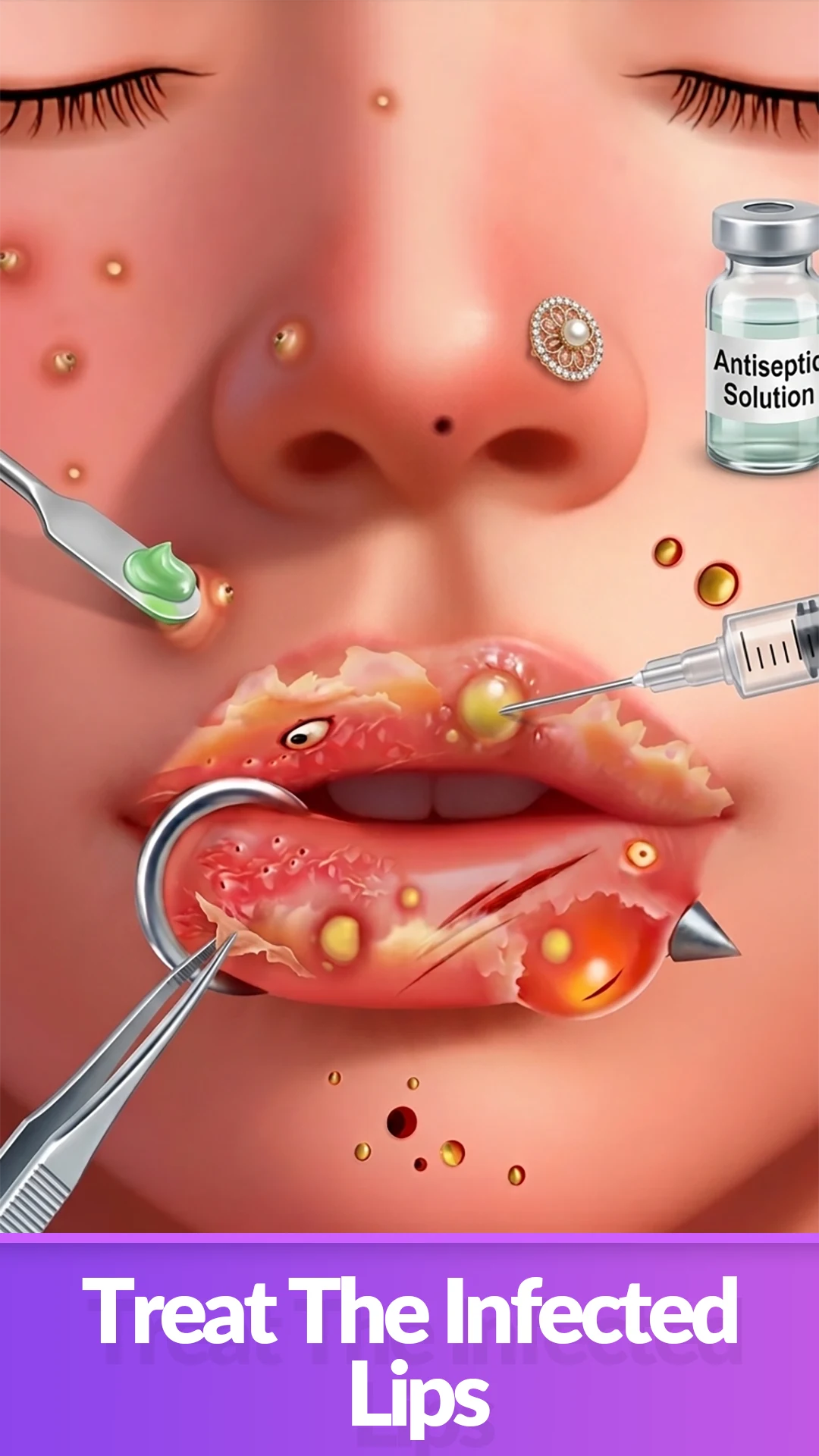 Skincare Time Makeup ASMR Game screenshot