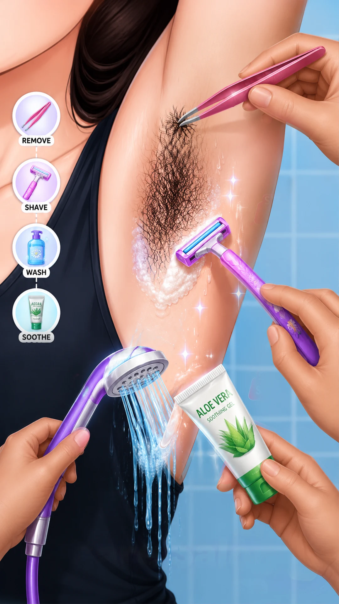 Skincare Time Makeup ASMR Game screenshot