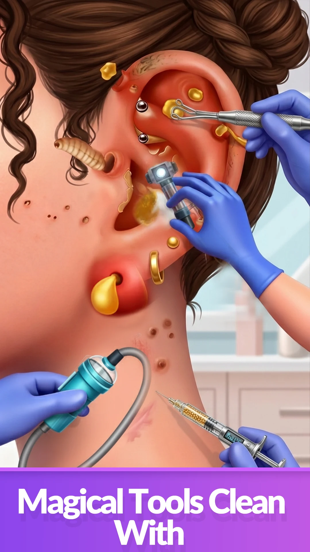 Skincare Time Makeup ASMR Game screenshot